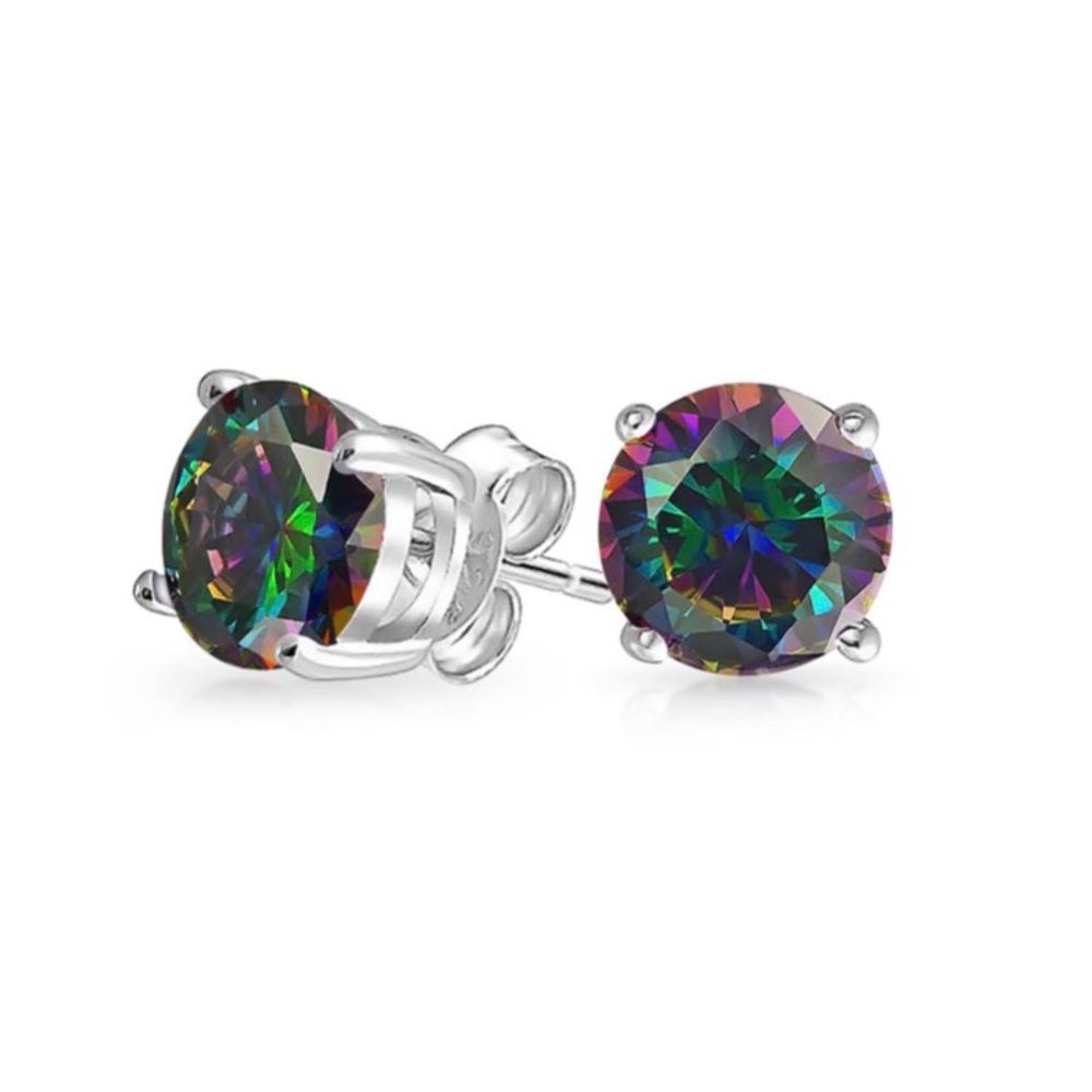 Steeling silver earring stud